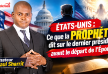 PROPHÉTIE DU TEMPS DE LA FIN : QUI EST LE DERNIER PRÉSIDENT DES ÉTATS-UNIS ? Pasteur Paul Sharrit